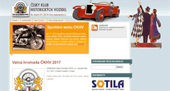 Desktop Screenshot of ckhv.cz